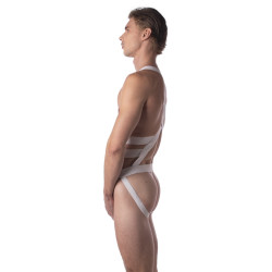 Barcode Berlin Harnais élastique ELON Blanc